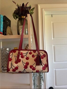 Coach Cherry Swing Zip - NWOT